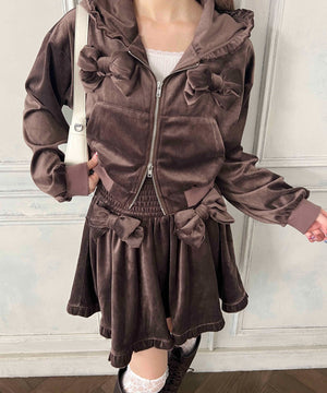 ブラウン モデル：160㎝ F着用