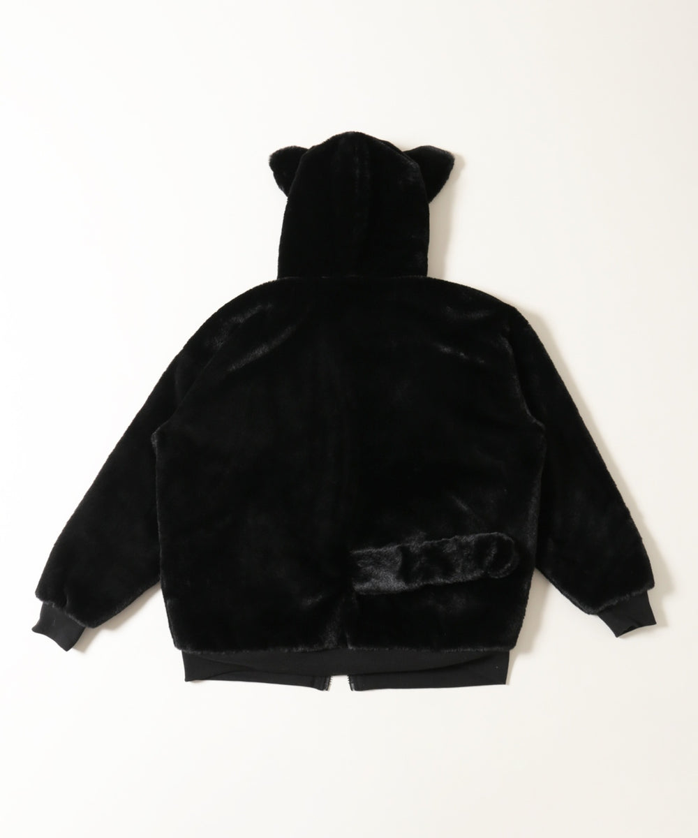 キャットフェイクファーブルゾン