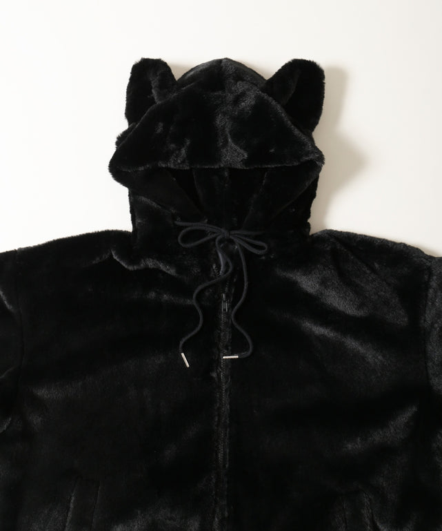 キャットフェイクファーブルゾン