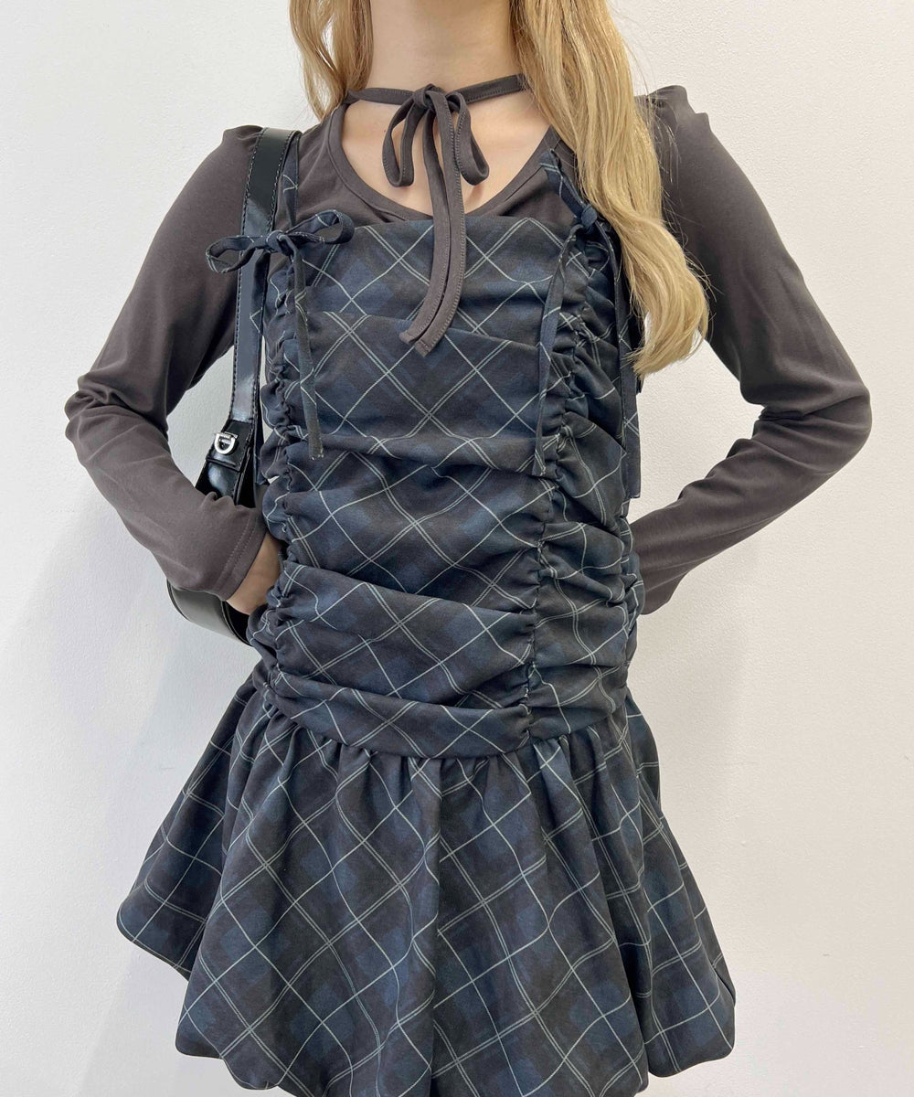 ネイビー モデル：160㎝ F着用