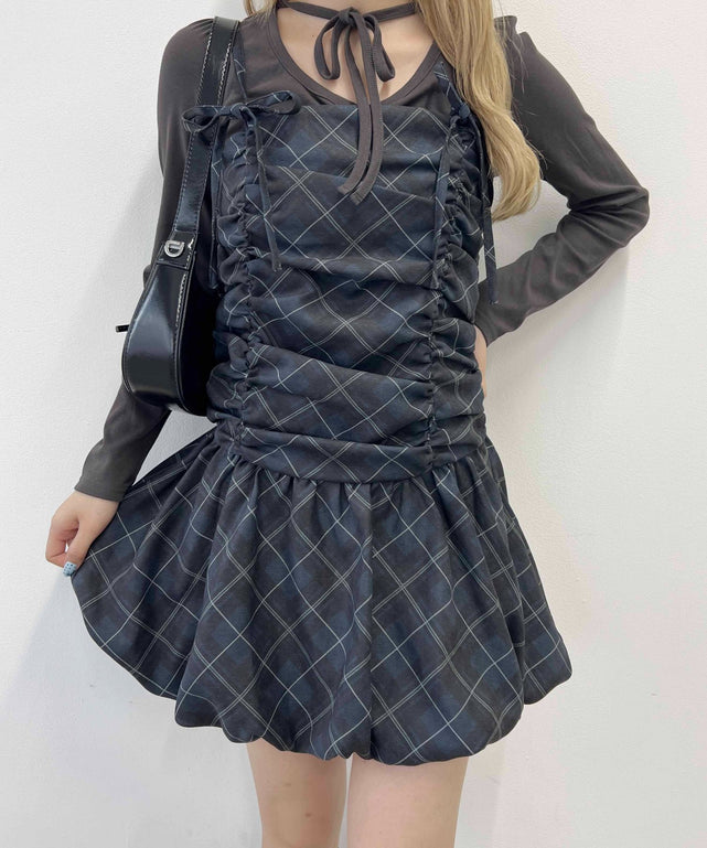 bibiy. セレナバルーンワンピース bibiy. セレナバルーンワンピース