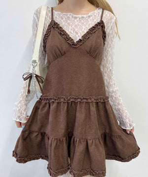 ブラウン モデル：160㎝ F着用