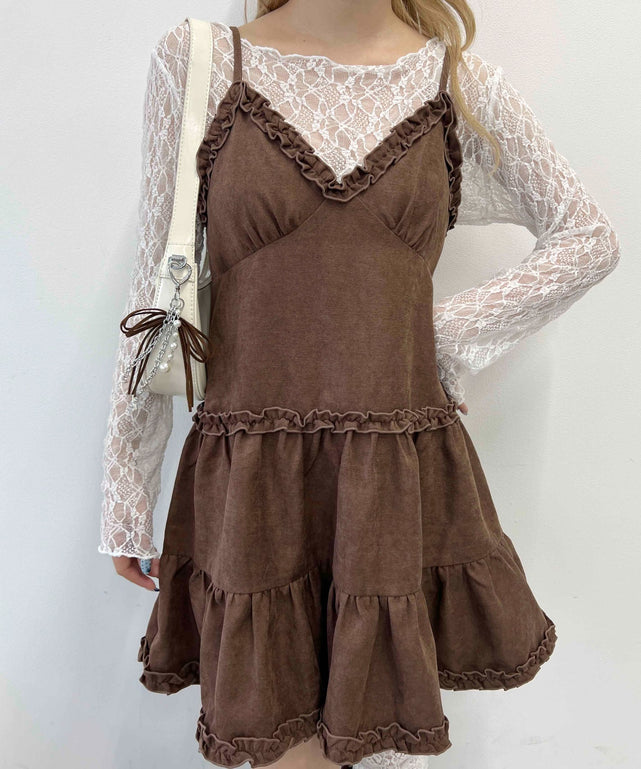 ブラウン モデル：160㎝ F着用