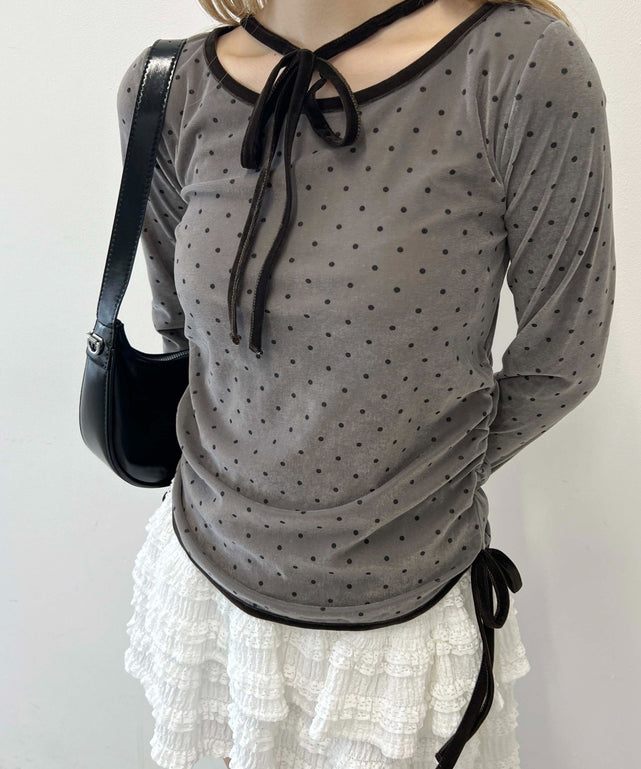 グレー モデル：160㎝ F着用