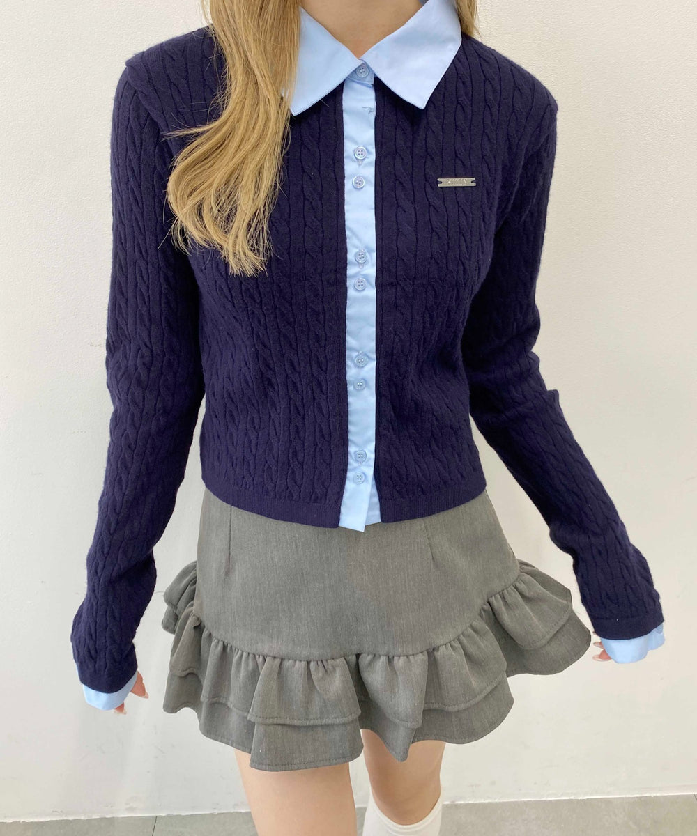 ネイビー モデル：160㎝ F着用