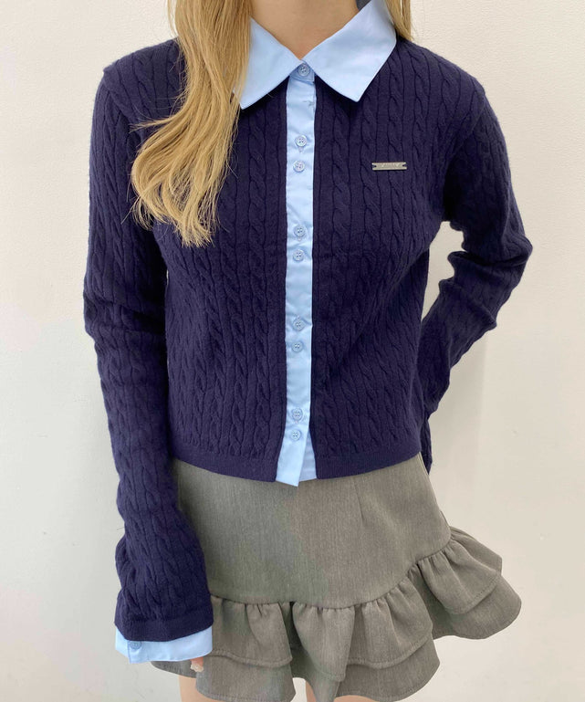 ネイビー モデル：160㎝ F着用