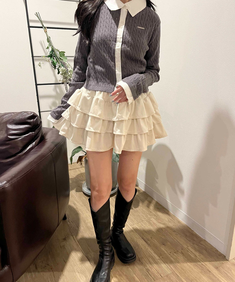 グレー モデル：157㎝ F着用