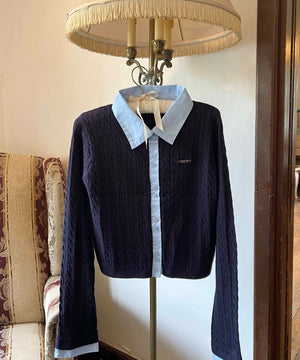 シャツドッキングニット