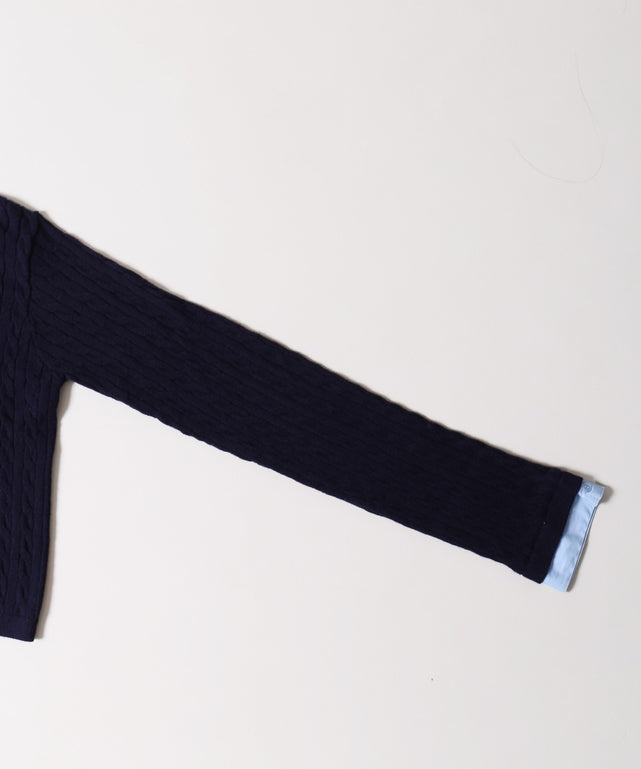 シャツドッキングニット