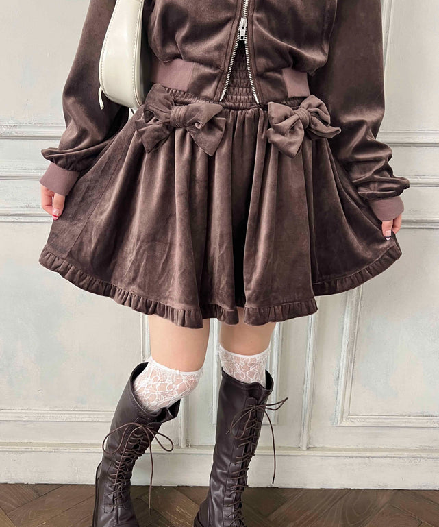 ブラウン モデル：160㎝ F着用