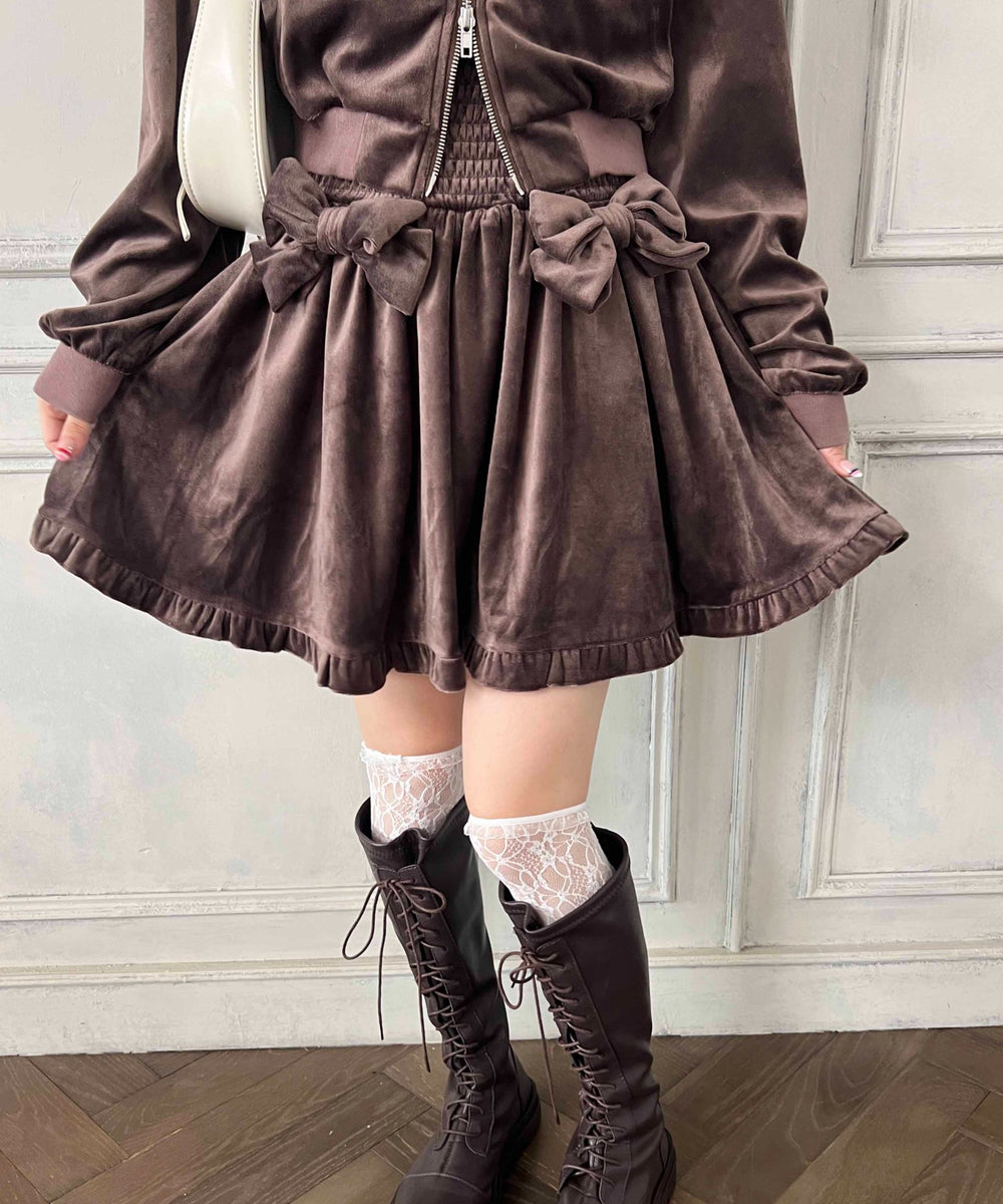 ブラウン モデル：160㎝ F着用