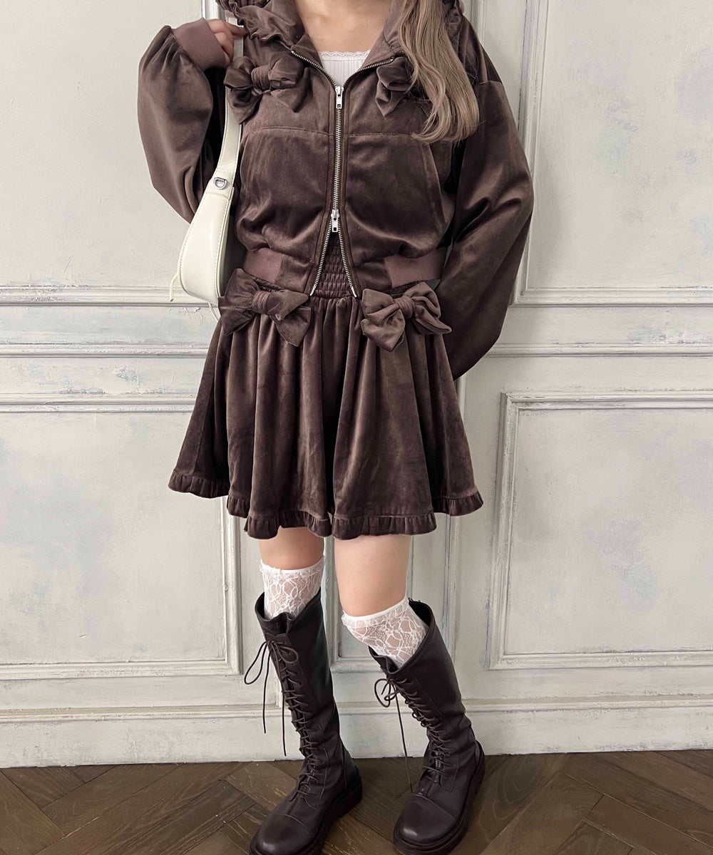 ブラウン モデル：160㎝ F着用