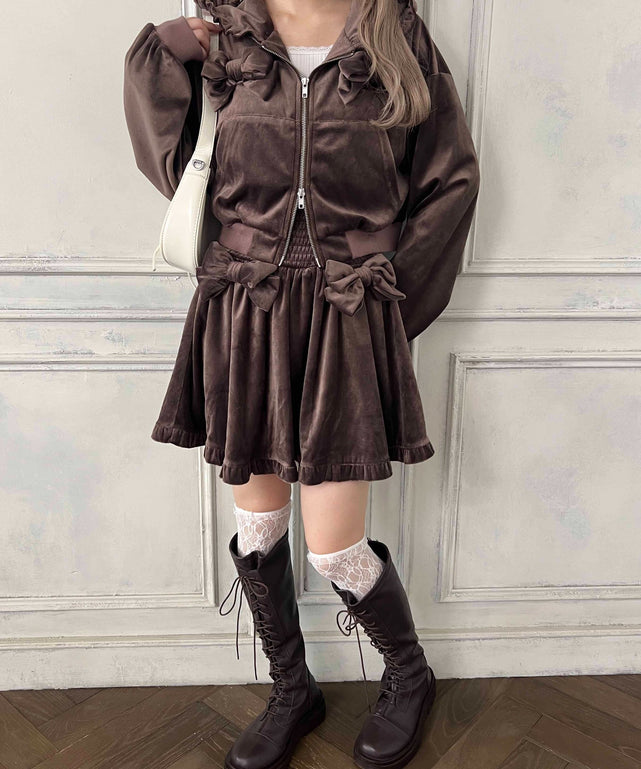 ブラウン モデル：160㎝ F着用