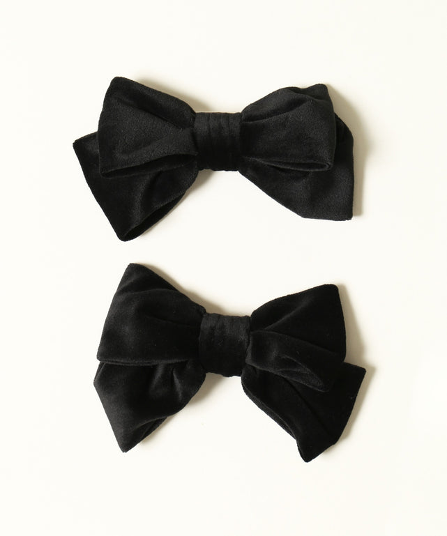 リボンベロアスカート