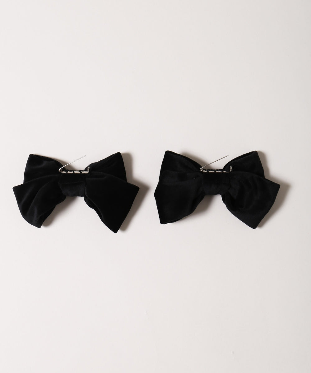 リボンベロアスカート