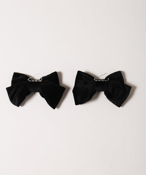 リボンベロアスカート