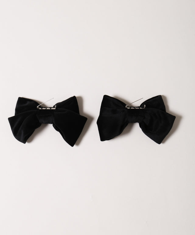 リボンベロアスカート