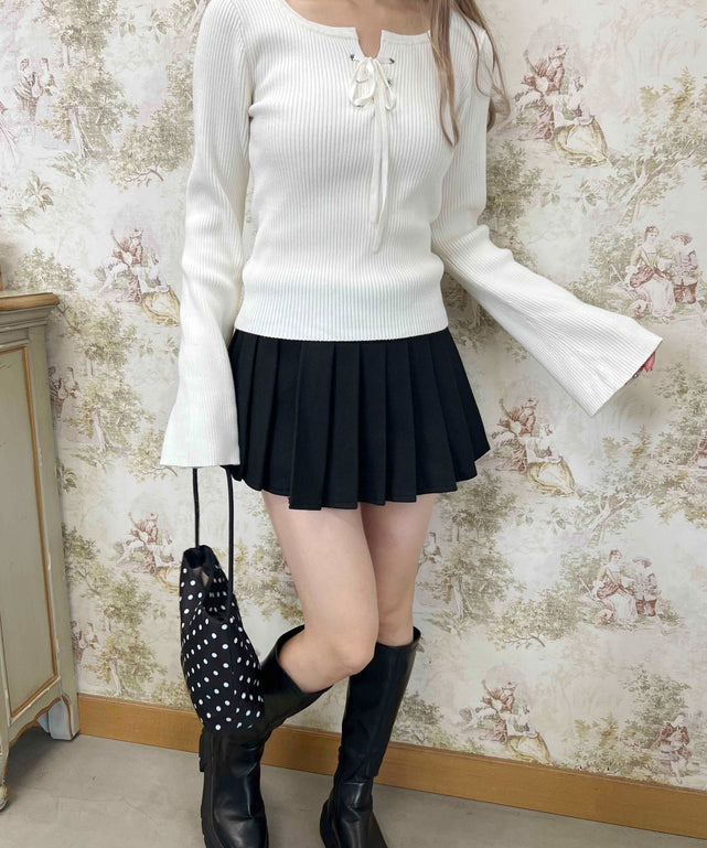 ホワイトアイボリー モデル：160㎝ F着用