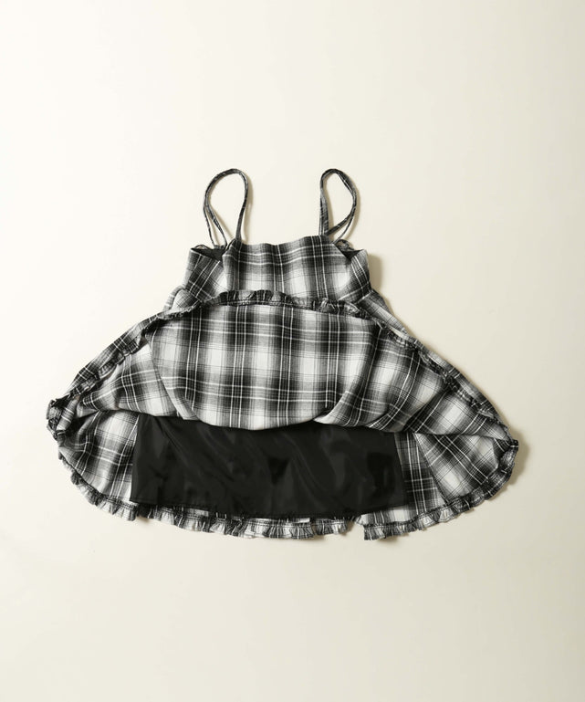 バーバリー　ティアード　ワンピース　ウール チェック リボン　フリル　38 リボンチェックミニティアードワンピース – WEGO ONLINE STORE