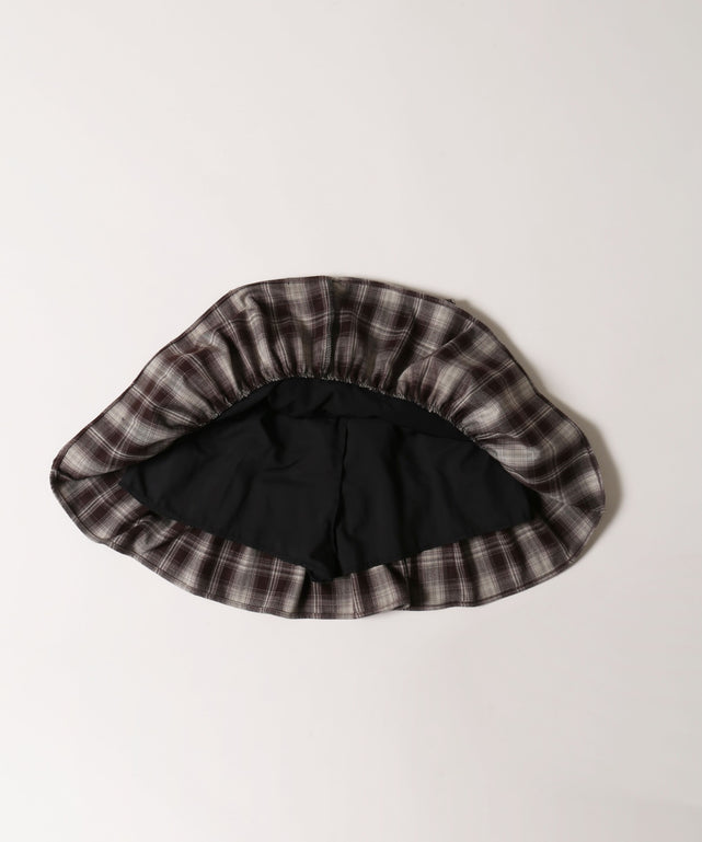 チェック2段ティアードスカート