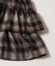 チェック2段ティアードスカート