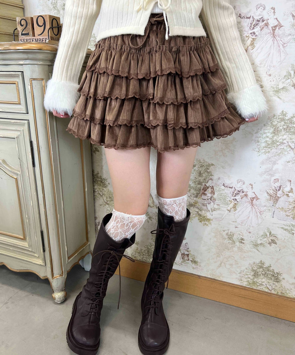 ブラウン モデル：160㎝ F着用