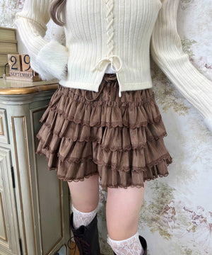 ブラウン モデル：160㎝ F着用