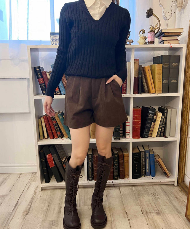 ブラウンモデル：160㎝ F着用