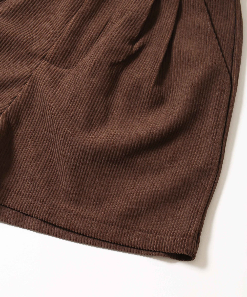 コーデュロイショートパンツ