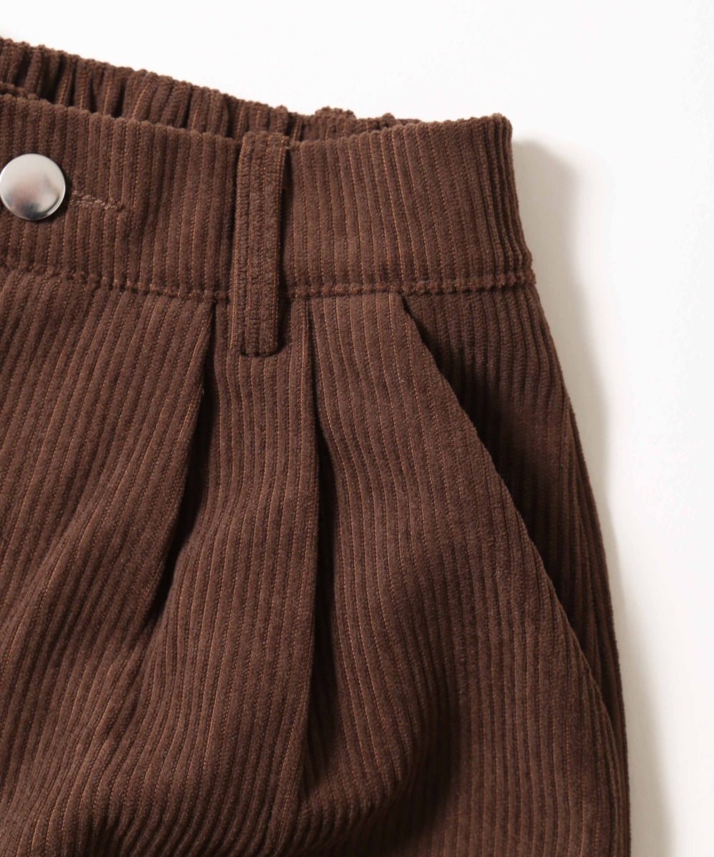 コーデュロイショートパンツ