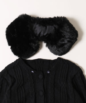 ※首元ファー取り外し可