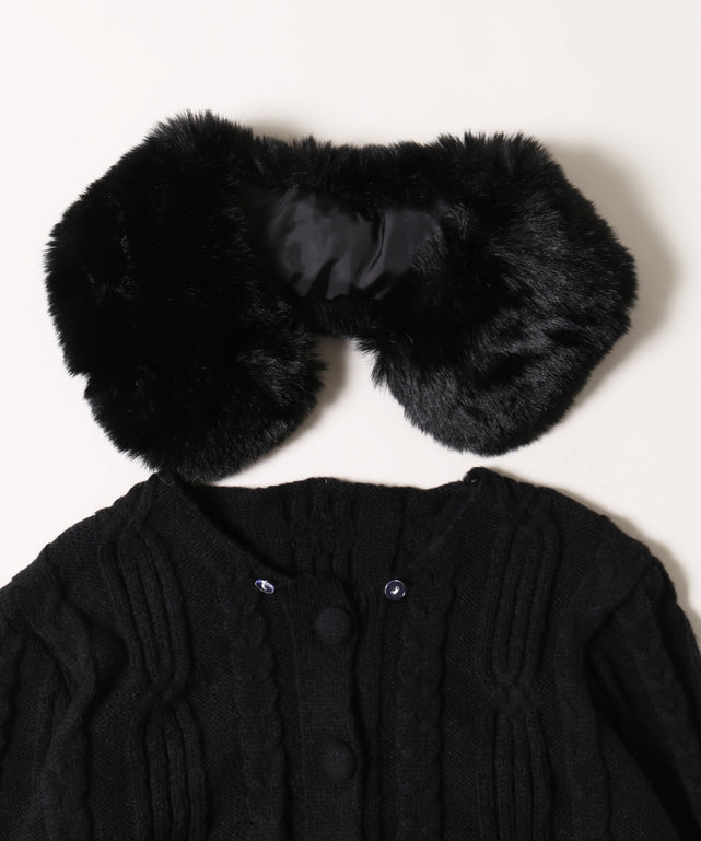 ※首元ファー取り外し可