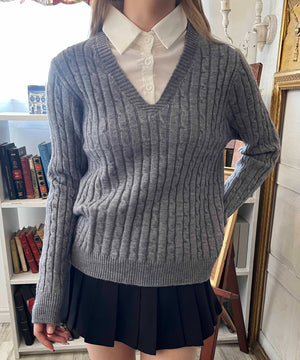 グレー モデル：160㎝ F着用