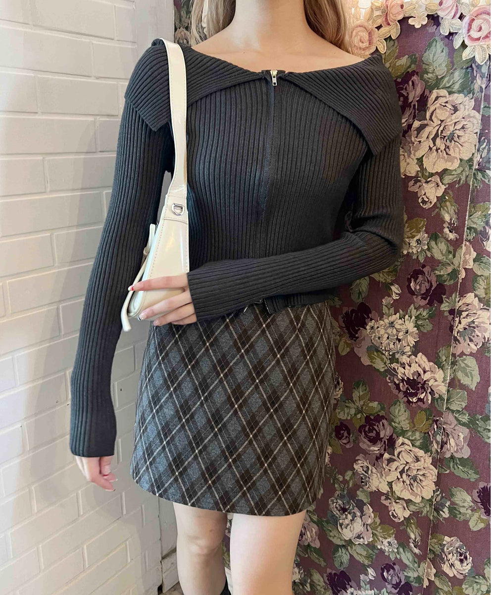 チャコールモデル：160㎝ F着用