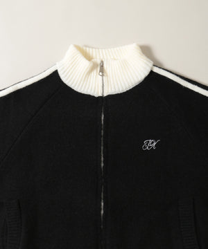 2ラインジップニット