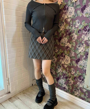 ブラウン モデル：160㎝ F着用