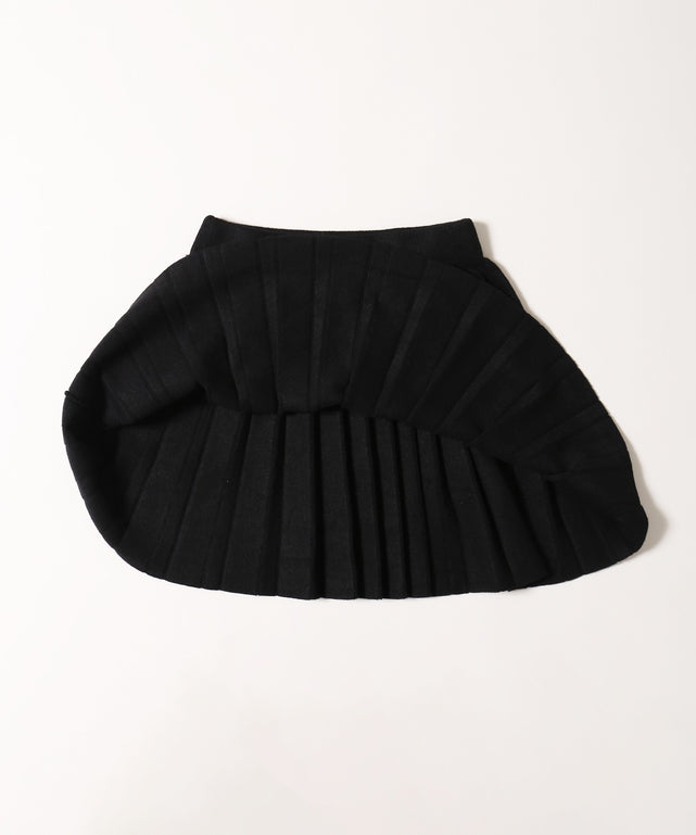 ニットプリーツスカート