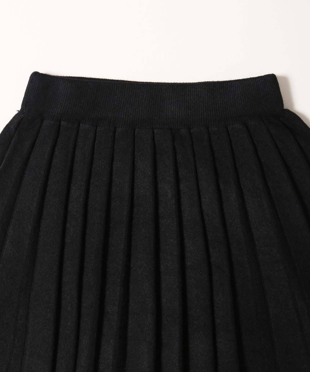 ニットプリーツスカート