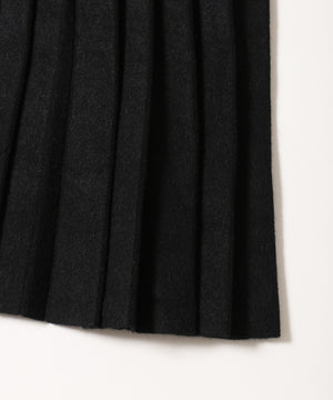 ニットプリーツスカート