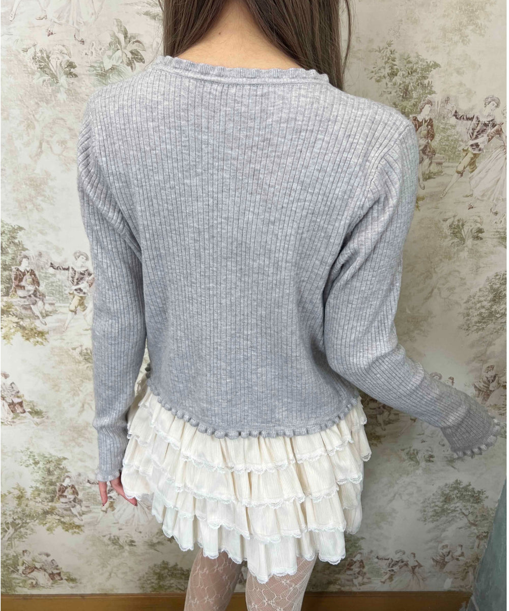 グレー モデル：160㎝ F着用