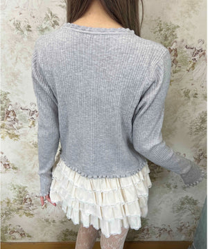 グレー モデル：160㎝ F着用