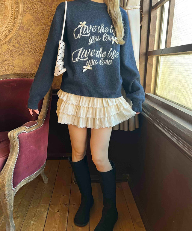 ネイビー モデル：160㎝ F着用