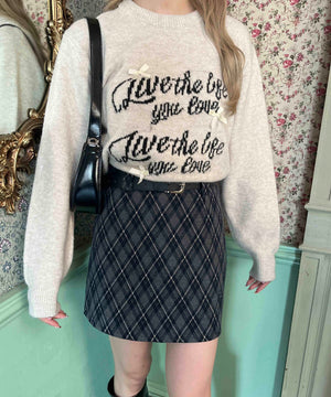 ベージュ モデル：160㎝ F着用