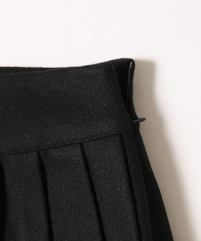 起毛プリーツスカート