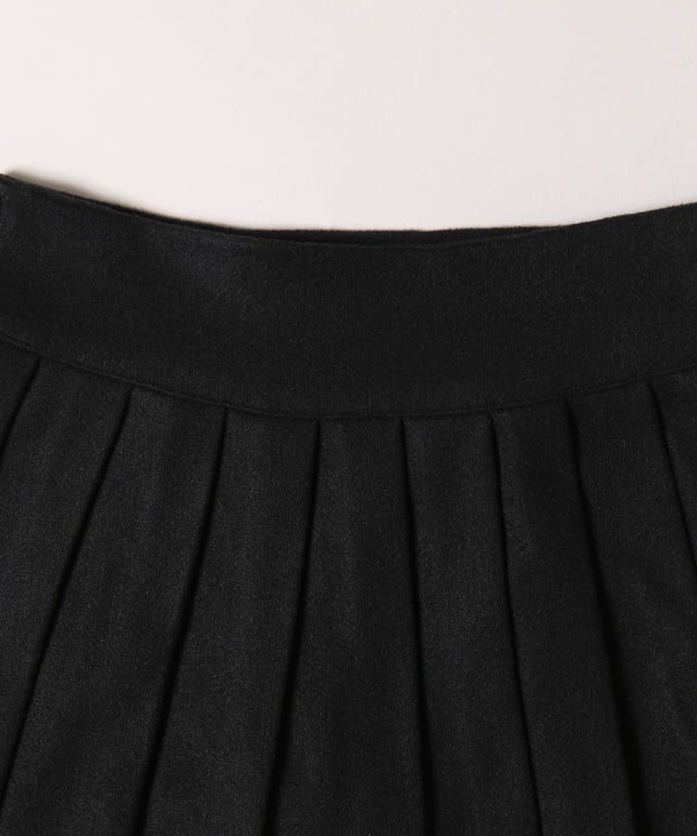起毛プリーツスカート