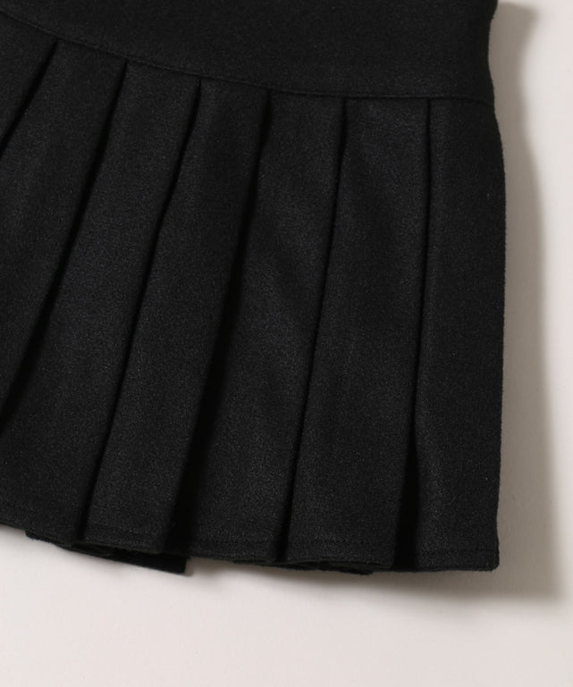 起毛プリーツスカート