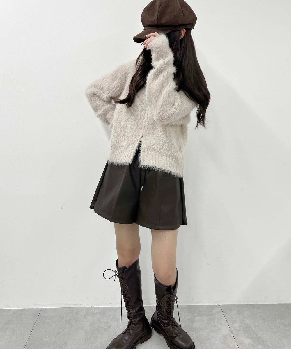 ベージュ モデル：157㎝ F着用