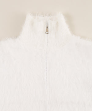 フェザータッチジップニット