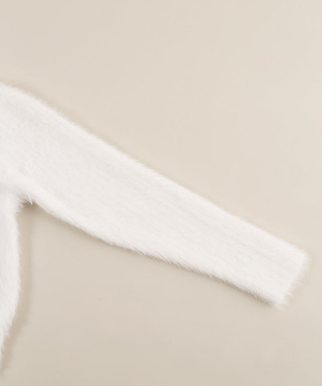 フェザータッチジップニット