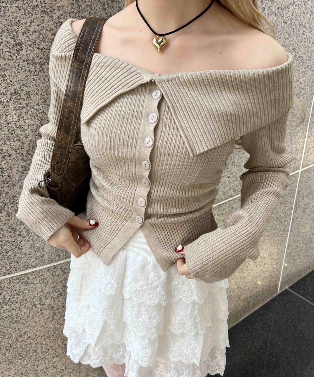 ベージュ モデル：160㎝ F着用